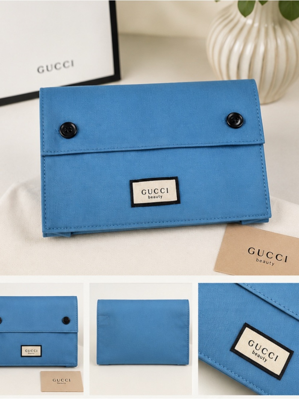 Gucci‎ Sky Blue Beauty Pouch